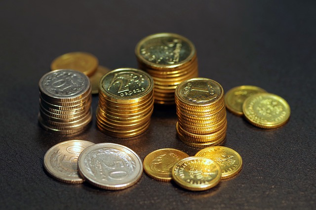 mince ve sloupečcích – groše
